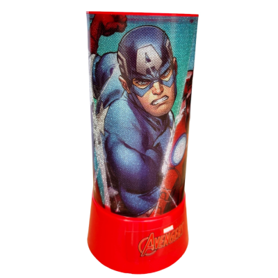 LUZ NOTURNA LED COM PROJEÇÃO AVENGERS