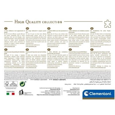 PUZZLE ALTA QUALIDADE: SANTORINI - 1000 PEÇAS, CLEMENTONI