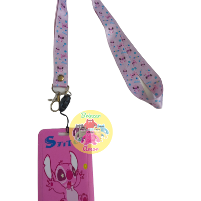 PORTA-CARTÕES COM FITA