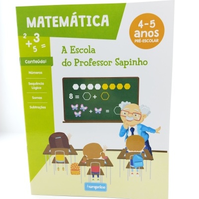 LIVRO A ESCOLA DO PROFESSOR SAPINHO - MATEMÁTICA