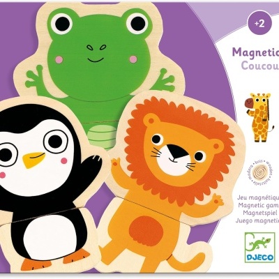 MAGNETIC'S COUCOU - CONSTRÓI ANIMAIS MAGNÉTICOS, DJECO