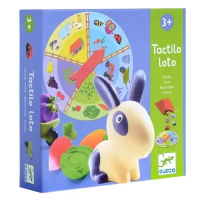 TACTILO LOTO - JOGO DE LOTO TÁTIL DA QUINTA DJECO