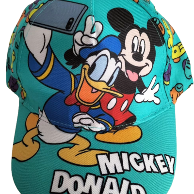 BONÉ CRIANÇA MICKEY E DONALD