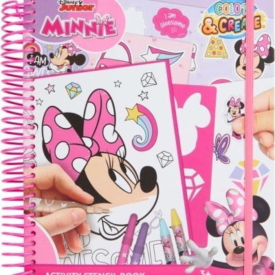 CADERNO DE ATIVIDADES DE COLORIR - MINNIE MOUSE