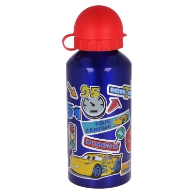 CANTIL ALUMÍNIO 400ml CARS STICKERS