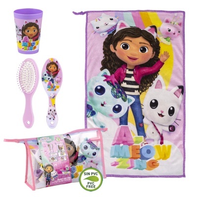 BOLSA NÉCESSAIR HIGIENE PESSOAL ACESSÓRIOS GABBY'S DOLLHOUSE