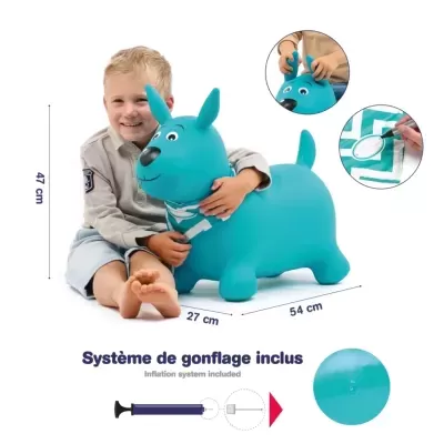 O MEU CÃO SALTITANTE AZUL LUDI