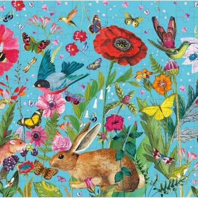 PUZZLE FLUORESCENTE BRILHA NO ESCURO FAUNA - 204 PEÇAS, APLI