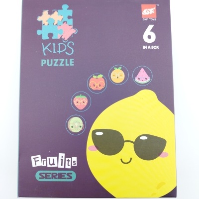 PUZZLE 6 EM 1 - SERIE FRUTAS