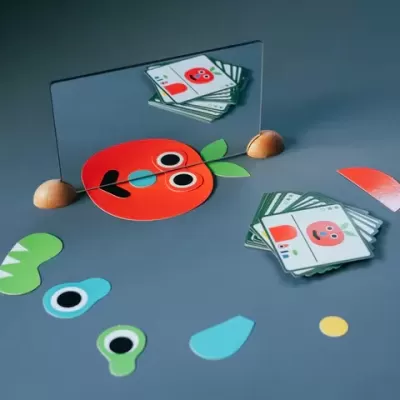 ZE MIRROR ROSTOS - JOGO DE REFLEXOS EM ESPELHO DJECO