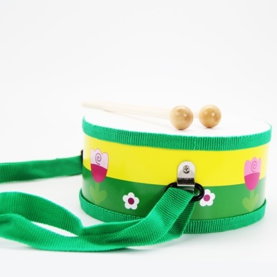 TAMBOR INFANTIL EM MADEIRA 15CM