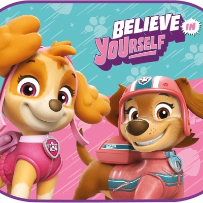 TAPA SOL AUTOMÓVEL PATRULHA PATA - SKYE E AMIGAS (2UN)