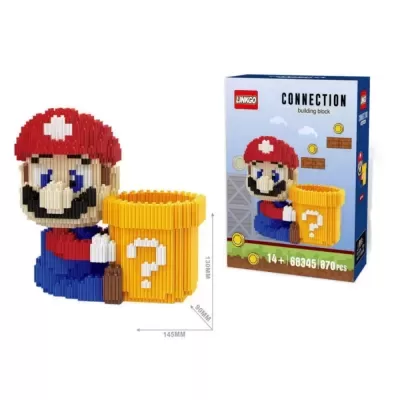BLOCOS DE CONSTRUÇÃO SUPER MARIO 68345, LINKGO