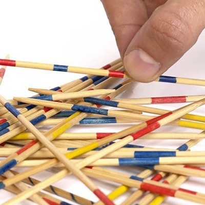 MIKADO SPIEL EM MADEIRA 31 PEÇAS