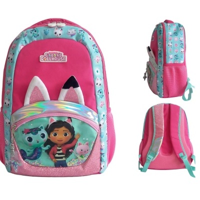 MOCHILA ESCOLAR 42CM GABBY'S DOLLHOUSE