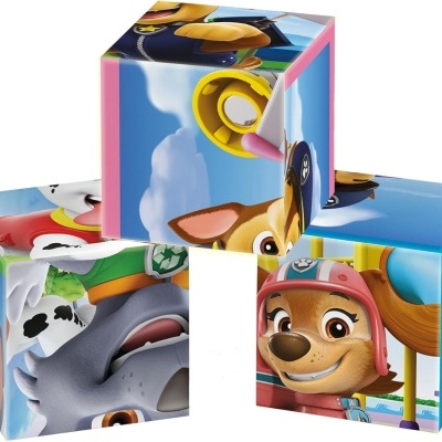 PUZZLE 12 CUBOS PATRULHA PATA CLEMENTONI