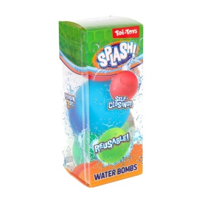 Embalagem de bolas de água coloridas Splash da Toi-Toys