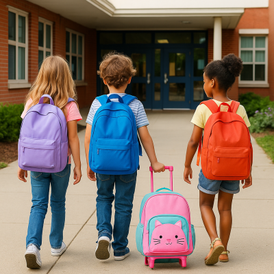 Mochilas e Trolleys Escolares