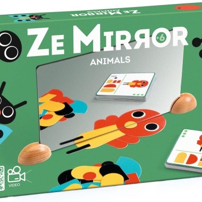 ZE MIRROR ANIMAIS - JOGO DE REFLEXOS EM ESPELHO DJECO