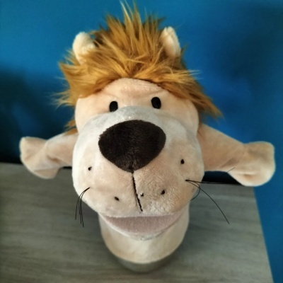 FANTOCHE DE MÃO EM TECIDO 25CM