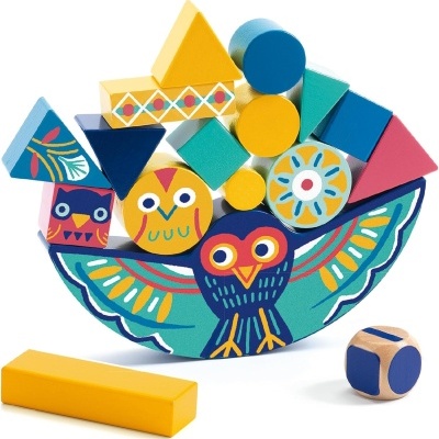 ZE BALANCEO - JOGO DE EQUILIBRAR PEÇAS DE MADEIRA DJECO