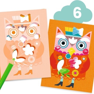 6 ATIVIDADES CRIATIVAS - O GATO E OS AMIGOS, DJECO