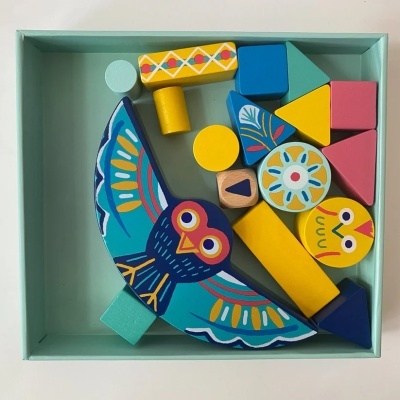 ZE BALANCEO - JOGO DE EQUILIBRAR PEÇAS DE MADEIRA, DJECO