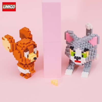 BLOCOS DE CONSTRUÇÃO TOM E JERRY 68307 LINKGO