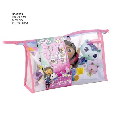 BOLSA NÉCESSAIR HIGIENE PESSOAL ACESSÓRIOS GABBY'S DOLLHOUSE