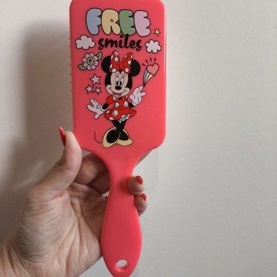 ESCOVA DE CABELO MINNIE ROSA FREE SMILES