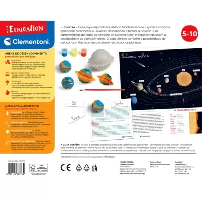 JOGO DO UNIVERSO - MONTESSORI, CLEMENTONI