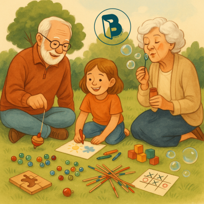 Avós, Amor e Memórias: Celebre o Dia dos Avós com Brincadeiras de Sempre