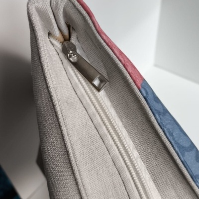 SACO DE PRAIA COM ALÇAS DE CORDA PADRÃO COLORIDO