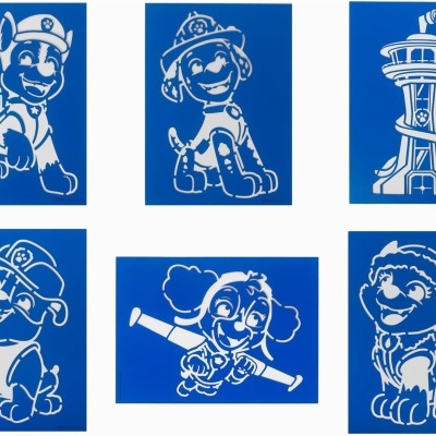 CONJUNTO CANETAS DE SOPRO 13 PEÇAS - PATRULHA PATA