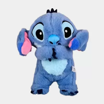 PELUCHE DO STITCH QUE RESPIRA E TOCA MÚSICA 28CM