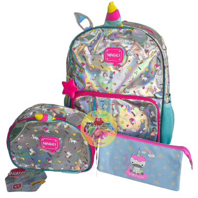 ESTOJO TRIPLO ESCOLAR 22CM I AM A UNICORN