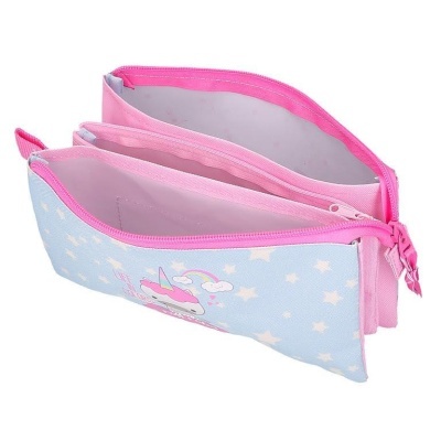 ESTOJO TRIPLO ESCOLAR 22CM I AM A UNICORN