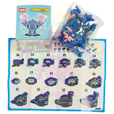 BLOCOS DE CONSTRUÇÃO STITCH 68129 LINKGO