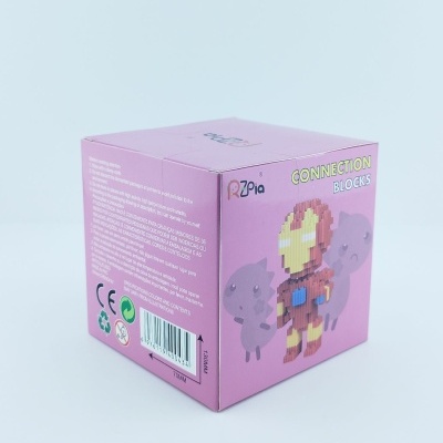 BLOCOS DE CONSTRUÇÃO IRON MAN QF026 RZPIA