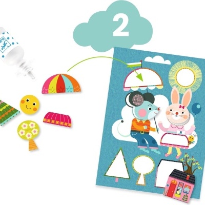 6 ATIVIDADES CRIATIVAS - O GATO E OS AMIGOS, DJECO