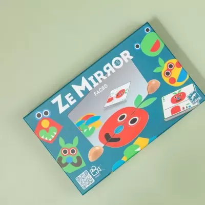 ZE MIRROR ROSTOS - JOGO DE REFLEXOS EM ESPELHO DJECO