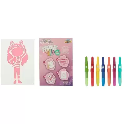 CONJUNTO CANETAS DE SOPRO 13 PEÇAS - GABBY'S DOLLHOUSE