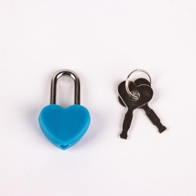 DIÁRIO C/ CHAVE STITCH AZUL