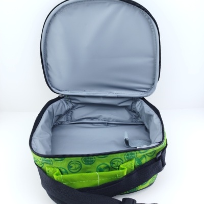 LANCHEIRA TÉRMICA INFANTIL 3D HULK FIST