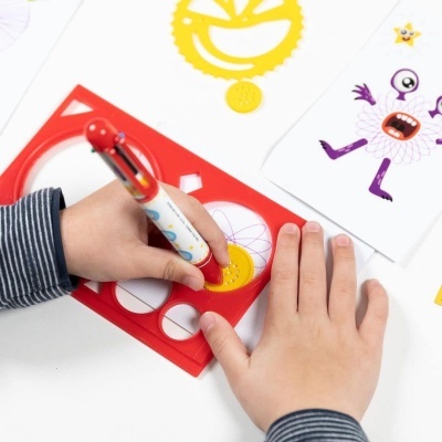 SPIRO ART - ARTE ESPIRAL COM AUTOCOLANTES, TOTUM