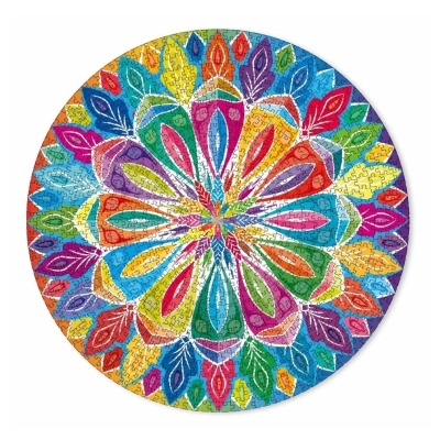 PUZZLE REDONDO 68CM MANDALA 1000 PEÇAS, GRAFIX
