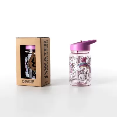 GARRAFA TRITAN 450ML GATOS WATER REVOLUTION