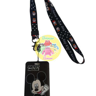 PORTA-CARTÕES COM FITA