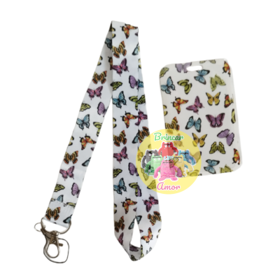 PORTA-CARTÕES COM FITA