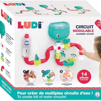 CIRCUITO MODULAR DE ÁGUA PARA O BANHO LUDI